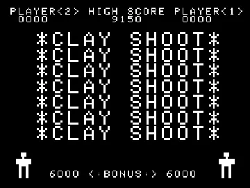 Clay Shoot screen shot title